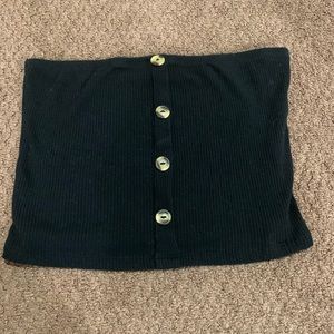 Black tube top